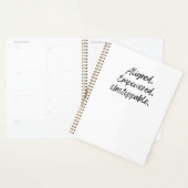 Uitgelijnd. Empowered. Onstuitbaar. Planner (Display)