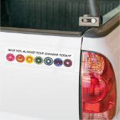uitgelijnde Bumpersticker kakras (Op Truck)