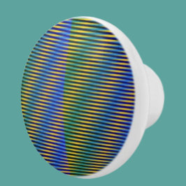 uitgelijnde energie | Abstracte lijnen Keramische Knop