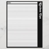 Uitgelijnde keukentips Pagina's (blanco) (Voorkant)