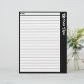 Uitgelijnde keukentips Pagina's (blanco) (Staand voorkant)