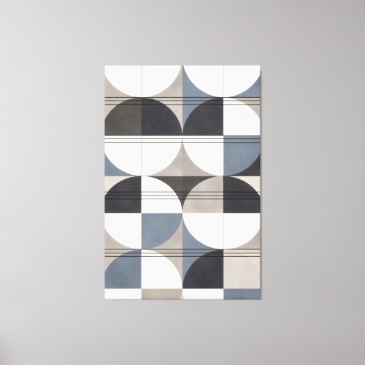 Uitgelijnde Stilte Canvas Afdruk (Voorkant)