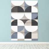 Uitgelijnde Stilte Canvas Afdruk (Insitu (Houten vloer))