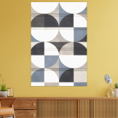 Uitgelijnde Stilte Canvas Afdruk (Insitu (Woonkamer))