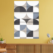 Uitgelijnde Stilte Canvas Afdruk (Insitu (Woonkamer))