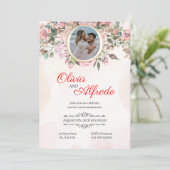 Uitgenodigd voor de Widding Kaart (Staand voorkant)