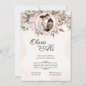 Uitgenodigd voor de Widding Kaart (Voorkant)