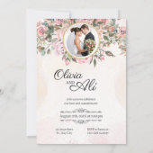 Uitgenodigd voor de Widding Kaart (Achterkant)