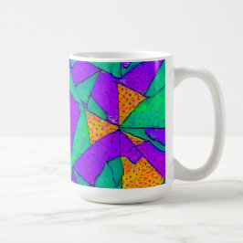 Uitgeput - Ken Gage Abstract Koffiemok