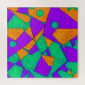 Uitgeput - Ken Gage Abstract Legpuzzel (Horizontaal)