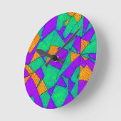 Uitgeput - Ken Gage Abstract Ronde Klok (Hoek)