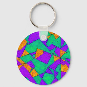 Uitgeput - Ken Gage Abstract Sleutelhanger
