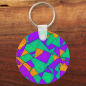 Uitgeput - Ken Gage Abstract Sleutelhanger (Voorkant)
