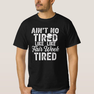 Uitgeput Maar Gelukkig Ontwerp  T-shirt