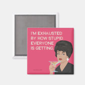 Uitgeput! Magneet (Voorkant / Achterkant)