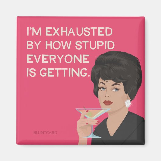 Uitgeput! Magneet (Voorkant)