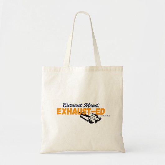 Uitgeputte Tote Bag (Voorkant)