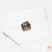 Uitgeputte Tovenaar Sticker voor Grappige D&D (Envelop)