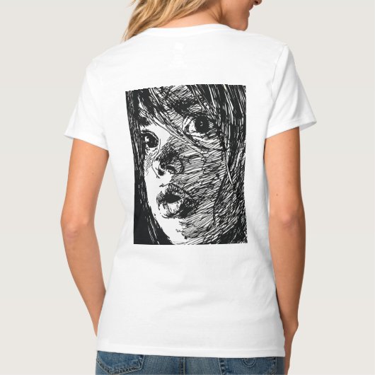 Uitgeputte vibes t-shirt (Achterkant)