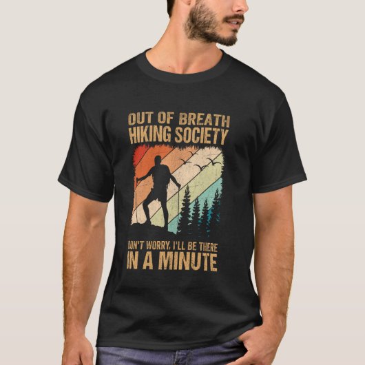 Uitgeputte Wandelvereniging T-shirt (Voorkant)
