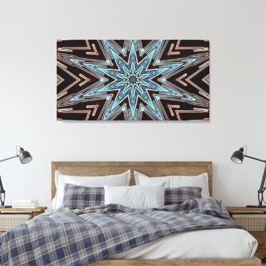 Uitgerekt Canvas 40x21 (Insitu (Slaapkamer))