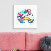 Uitgerekt canvas aanpassen afdruk (Insitu (Woonkamer))