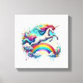 Uitgerekt canvas aanpassen afdruk (Voorkant)