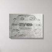 Uitgerekt canvas afdrukken (Voorkant)