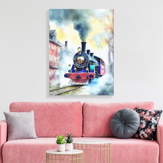 Uitgerekt canvas afdrukken (Insitu (Woonkamer))