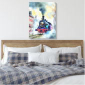 Uitgerekt canvas afdrukken (Insitu (Slaapkamer))