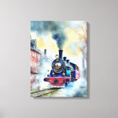 Uitgerekt canvas afdrukken (Voorkant)