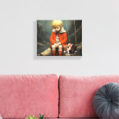 Uitgerekt canvas bewonderen afdruk (Insitu (Woonkamer))