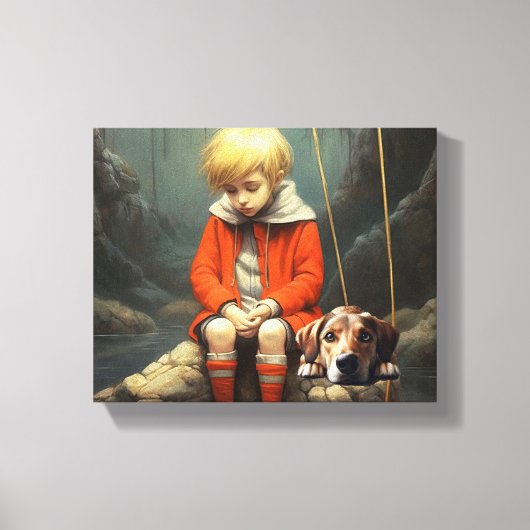 Uitgerekt canvas bewonderen afdruk (Voorkant)