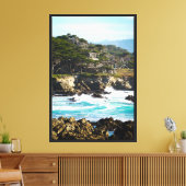 Uitgerekt canvas - Carmel bij het Zee Afdruk (Insitu (Woonkamer))