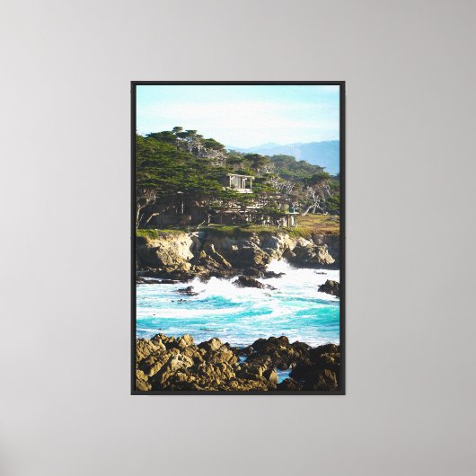 Uitgerekt canvas - Carmel bij het Zee Afdruk (Voorkant)