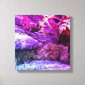 Uitgerekt canvas, in mijn tuin. canvas afdruk (Voorkant)