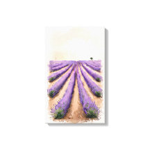 Uitgerekt Canvas - Lavendel Veldschilderij