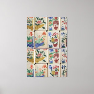 Uitgerekt canvas Mahjong