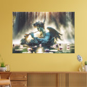 Uitgerekt canvas Orpheus (Insitu (Woonkamer))
