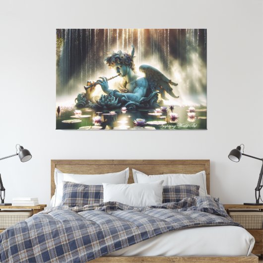 Uitgerekt canvas Orpheus (Insitu (Slaapkamer))