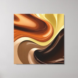 Uitgerekt canvas print in stijlvolle grafiek