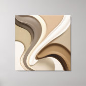 Uitgerekt canvas print in stijlvolle grafiek (Voorkant)