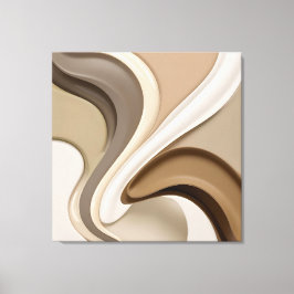 Uitgerekt canvas print in stijlvolle grafiek