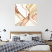 Uitgerekt canvas print in stijlvolle grafiek (Insitu (Slaapkamer))