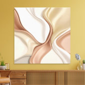 Uitgerekt canvas print in stijlvolle grafiek (Insitu (Woonkamer))