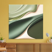 Uitgerekt canvas print in stijlvolle grafiek (Insitu (Woonkamer))