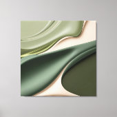 Uitgerekt canvas print in stijlvolle grafiek (Voorkant)