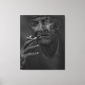 Uitgerekt canvas Print - Overpeinzing (Voorkant)