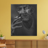 Uitgerekt canvas Print - Overpeinzing (Insitu (Woonkamer))