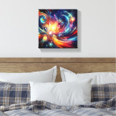 Uitgerekt canvas Universum (Insitu (Slaapkamer))